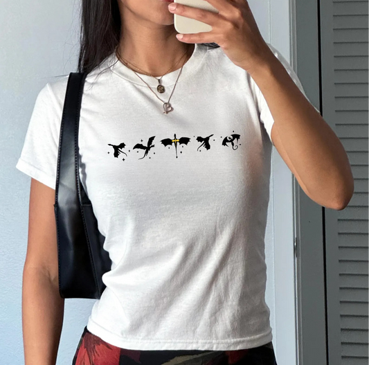 Fourth Wing Baby Tee