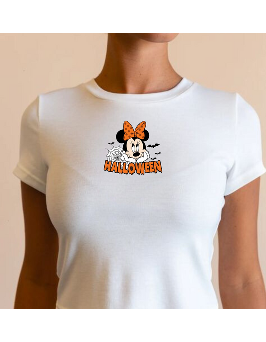Minnie Mouse Halloween Baby Tee