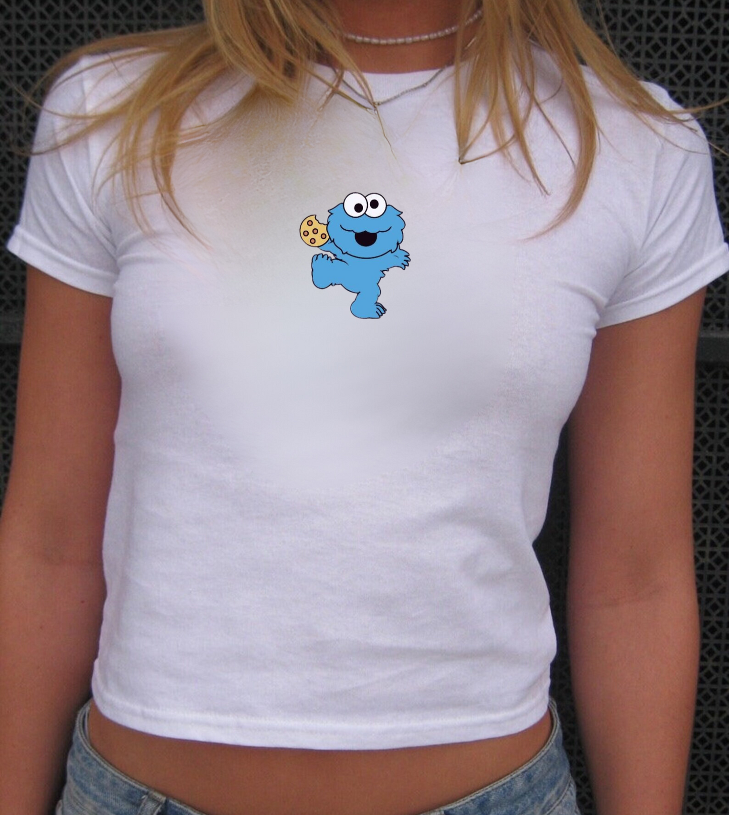 Cookie Monster Baby Tee