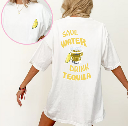 Save Water Drink Tequila T-Shirt