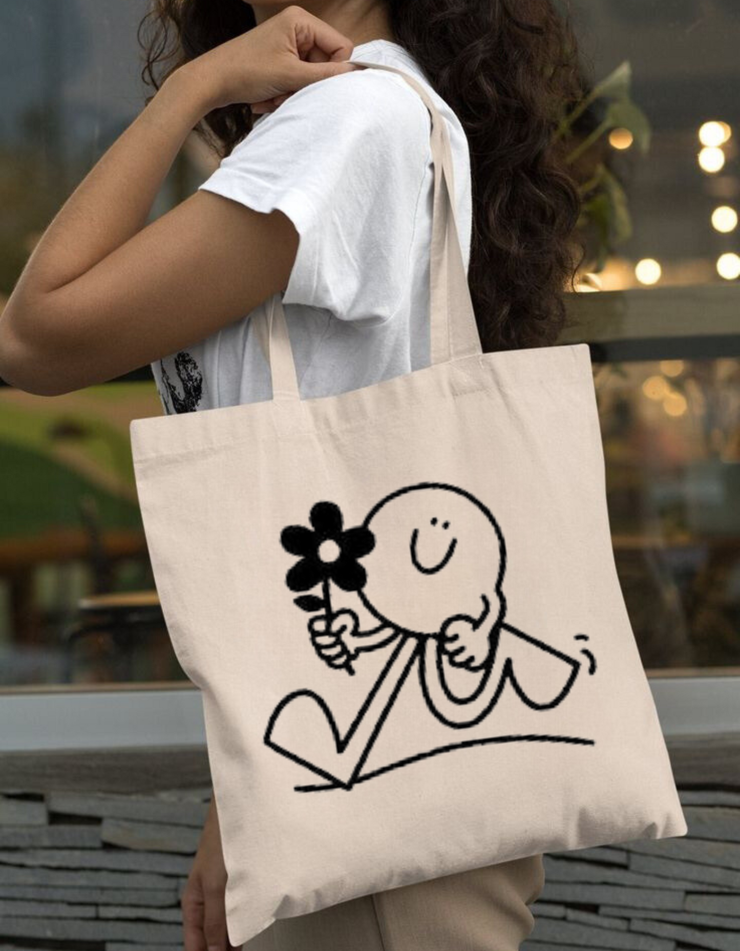 Be Happy Tote Bag