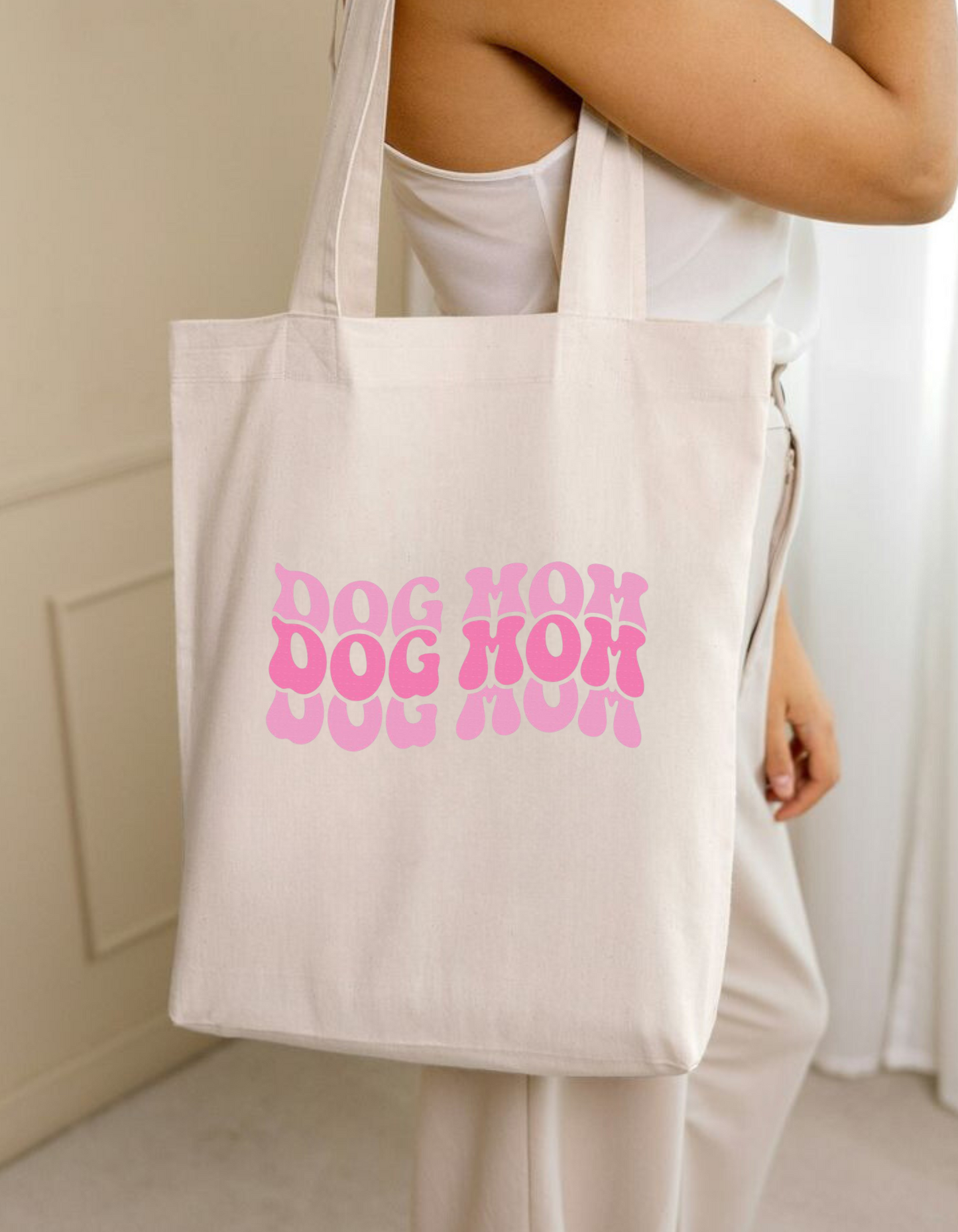 Dog Mom Tote Bag