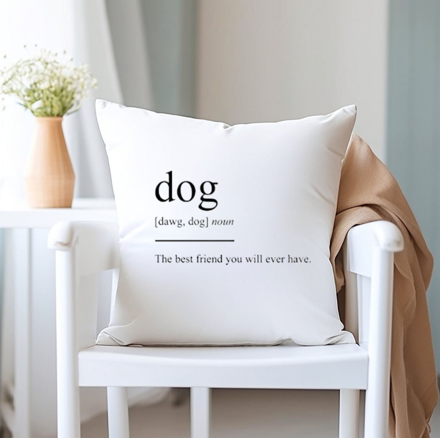 Dog Pillow Cover